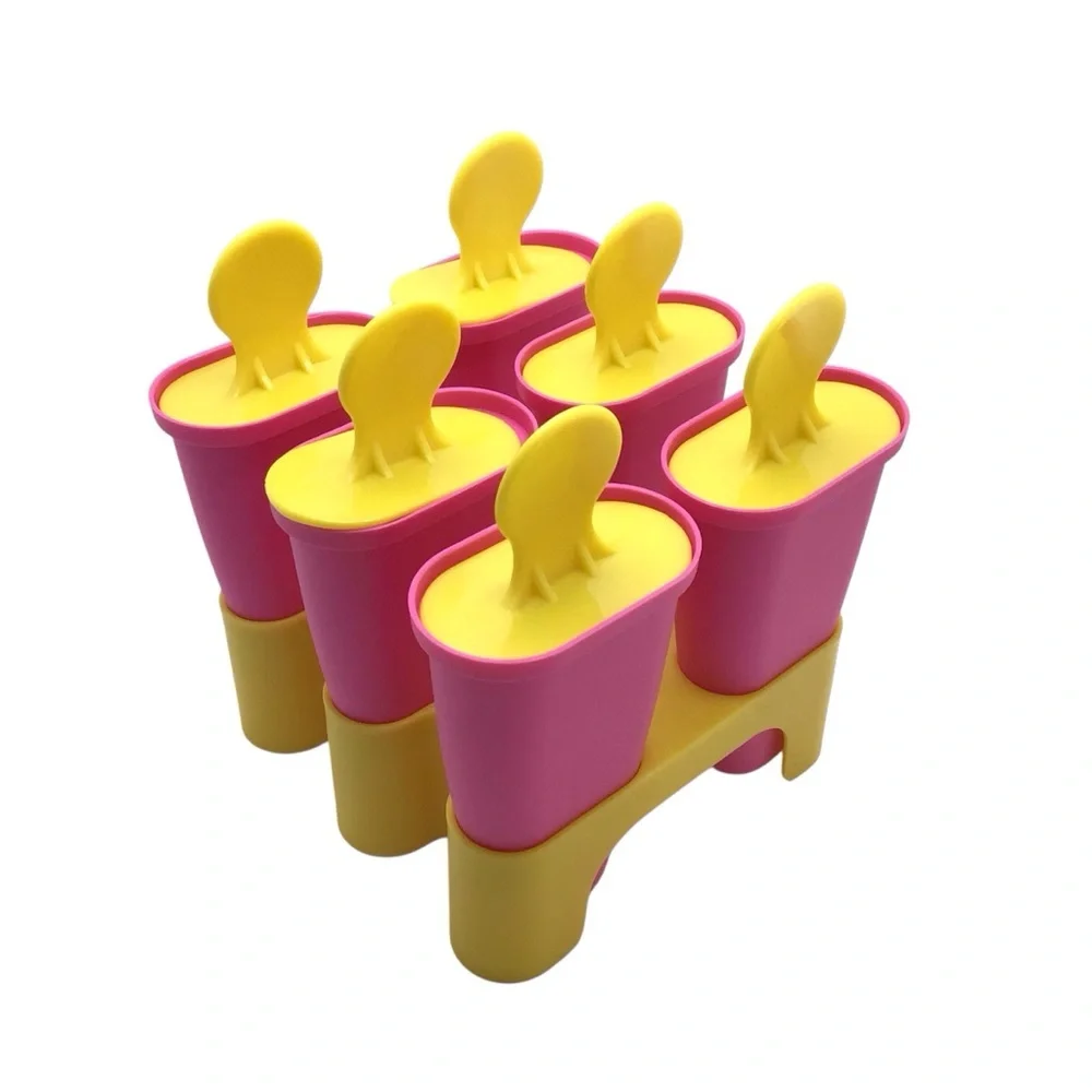 IKEA CHOSIGT Ice Pop Maker Mold Set BPA Free Reusable Popsicle Molds Pink